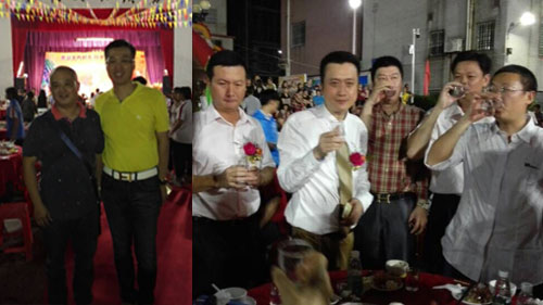 汽車漆廠（chǎng）家 明邦化工（gōng）走（zǒu）進新塘社區愛心敬老