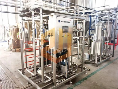 8噸每小時高（gāo）溫瞬時殺（shā）菌係統