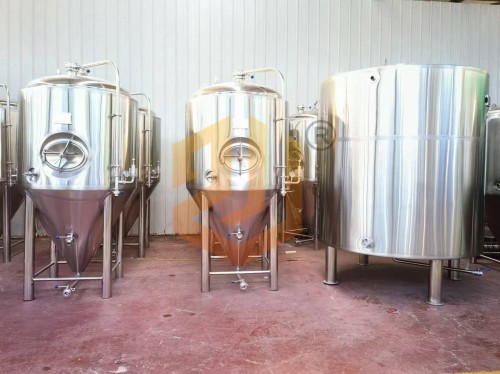 濟南国产视频福利1到2噸小型啤酒廠發酵罐